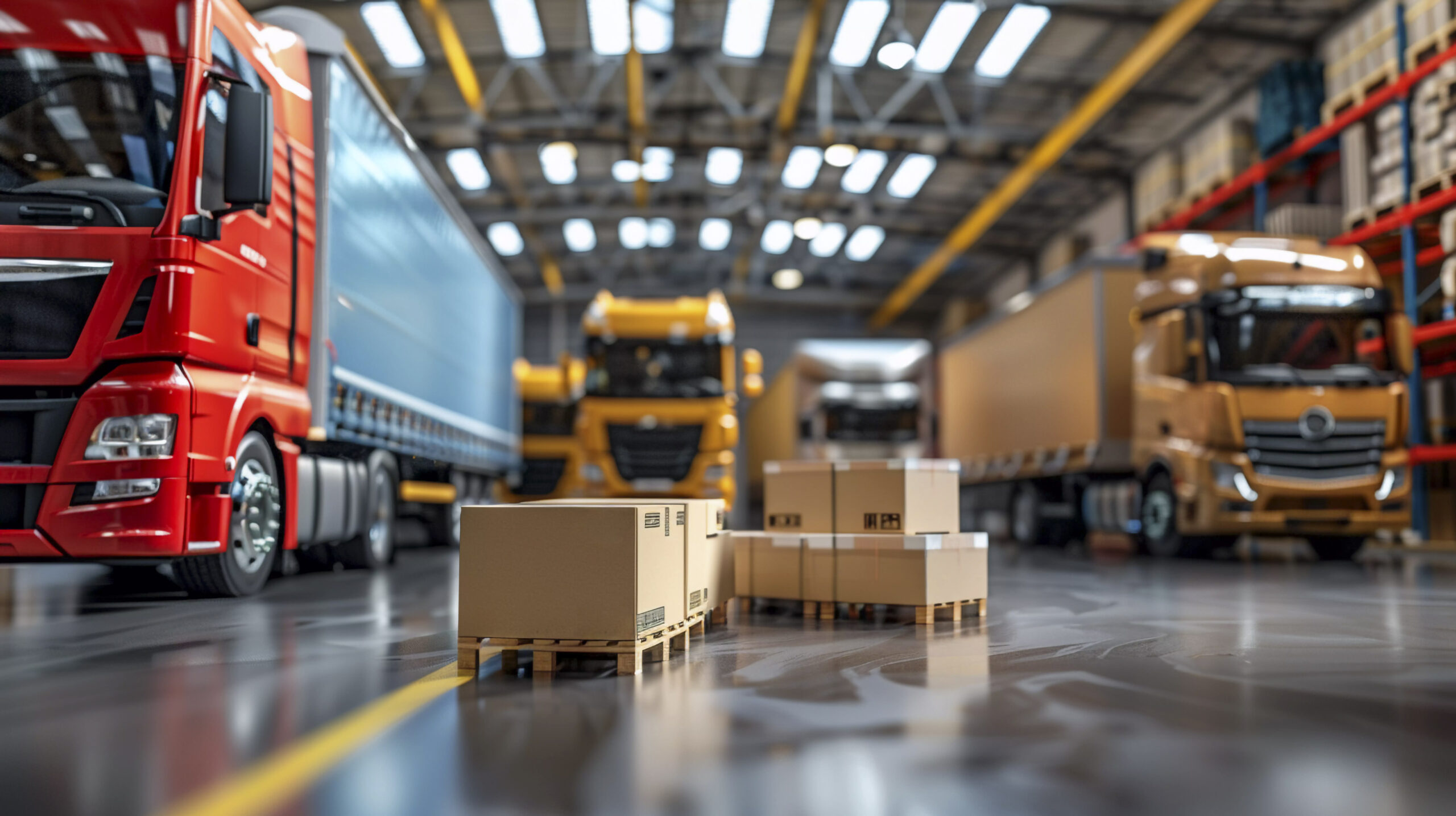 transport logistics concept